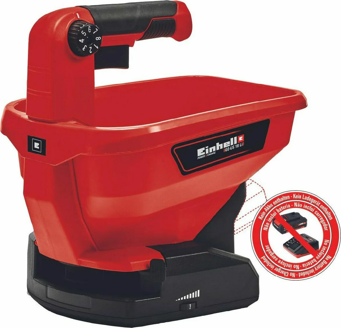 Einhell GE-US 18 Li Διανομέας Σπόρων / Λιπάσματος Μπαταρίας με Χωρητικότητα 3.3lt - Image 1