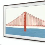 Samsung Frame Modern Brown 50"