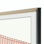 Samsung Frame Modern Teak 50"