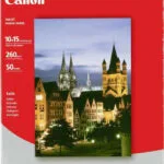 Canon SG-201 Φωτογραφικό Χαρτί Plus A6 (10x15) 260gr/m² για Εκτυπωτές Inkjet 50 Φύλλα (1686B015)