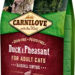Carnilove Into The Wild Duck & Pheasant Ξηρά Τροφή χωρίς Σιτηρά για Ενήλικες Γάτες με Πάπια 6kg