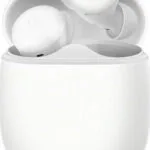 Google Pixel Buds A-Series Bluetooth Handsfree Ακουστικά με Αντοχή στον Ιδρώτα και Θήκη Φόρτισης Clearly White