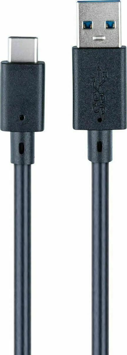 20211015091554_nacon_braided_usb_c_cable_3m_charge_data_for_ps5_mayro Nacon Καλώδιο Φόρτισης για PS5 Μαύρο 9781582408386 - Image 1