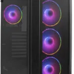 Genesis Irid 505 ARGB Gaming Midi Tower Κουτί Υπολογιστή με Πλαϊνό Παράθυρο Μαύρο