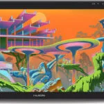 Huion Kamvas 22 Plus Γραφίδα Σχεδίασης με Όθονη FHD 21.5"