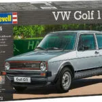 Revell Volkswagen Golf 1 GTI Φιγούρα Μοντελισμού Αυτοκίνητο Ασημί 121 Κομματιών σε Κλίμακα 1:24 15.4x6.2εκ. 07072