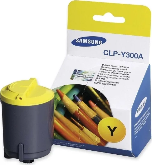20211015161606_samsung_clp_y300a_yellow Samsung CLP-Y300A Γνήσιο Toner Laser Εκτυπωτή Κίτρινο 1000 Σελίδων CLP-Y300A/ELS - Image 1
