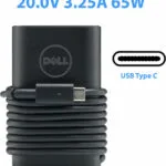 Dell USB-C Φορτιστής Laptop 65W 20V 3.25A χωρίς Καλώδιο Τροφοδοσίας 450-AGOB