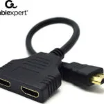 Cablexpert Μετατροπέας HDMI male σε HDMI 2x female 1τμχ DSP-2PH4-04