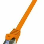 LogiLink S/FTP Cat.6a Καλώδιο Δικτύου Ethernet 5m Πορτοκαλί 1τμχ CQ3078S