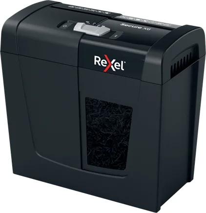 Rexel Καταστροφέας Εγγράφων Secure X6 Micro Cut 6 Φύλλων με Κάδο 10lt 2020122EU - Image 1