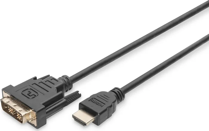 Digitus Cable DVI-D male - HDMI male 3m (AK-330300-030-S) - Image 1