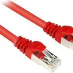 Sharkoon S/FTP Cat.6 Καλώδιο Δικτύου Ethernet 0.5m Κόκκινο (4044951014903)