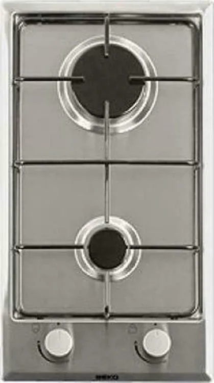 Beko Domino Εστία Υγραερίου Αυτόνομη Inox 30x51εκ. Ασημί HDCG 32220 SX - Image 1