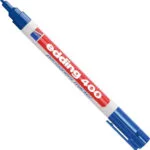 Edding 400 Ανεξίτηλος Μαρκαδόρος Μπλε 1mm 4-400003