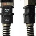 Patchsee S/FTP Cat.6a Καλώδιο Δικτύου Ethernet 2.4m Μαύρο 1τμχ PCI6-F/8