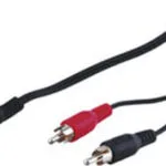 Goobay Καλώδιο 3.5mm male - RCA male Μαύρο 1.5m (50018)