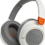 JBL JR460NC Ασύρματα / Ενσύρματα Παιδικά Over Ear Ακουστικά με 20 ώρες Λειτουργίας και Quick Charge Λευκά