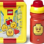 LEGO Iconic Girl Πλαστικό Παιδικό Σετ Φαγητού Κόκκινο 17 x 13.5εκ. 40581725