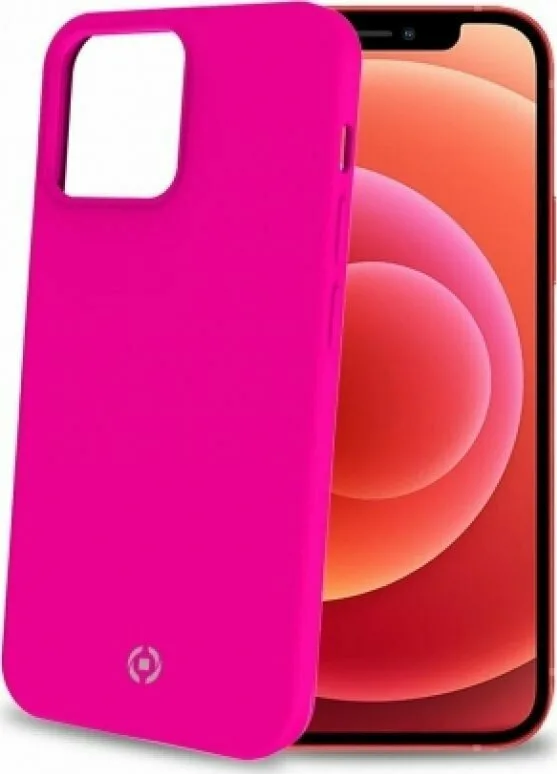 20211029134327_celly_cromo_fluo_back_cover_silikonis_roz_iphone_13_pro Celly Cromo Fluo Back Cover Σιλικόνης Ροζ (iPhone 13 Pro) CROMO1008PKF - Image 1