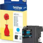 Brother LC121 Γνήσιο Μελάνι Εκτυπωτή InkJet Κυανό (LC-121C)