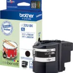 Brother LC22U Γνήσιο Μελάνι Εκτυπωτή InkJet Μαύρο (LC-22UBK)