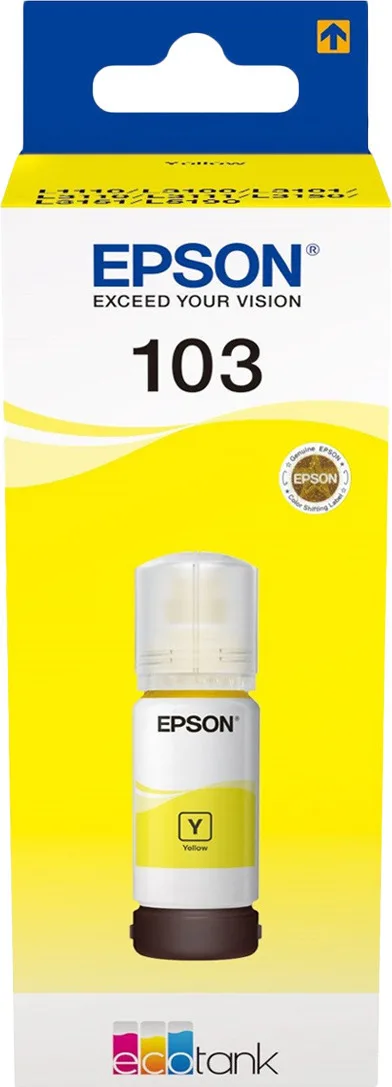 20211102143013_epson_103_melani_ektypoti_inkjet_kitrino_c13t00s44a Epson 103 Γνήσιο Μελάνι Εκτυπωτή InkJet Κίτρινο (C13T00S44A) - Image 1