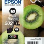 Epson 202XL Γνήσιο Μελάνι Εκτυπωτή InkJet Photo Μαύρο (C13T02H14010)