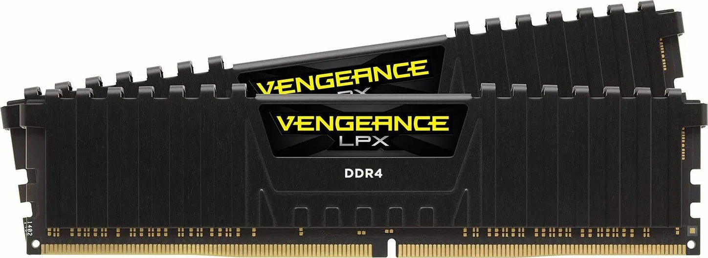 Corsair Vengeance LPX DDR4 32GB RAM με 2x16GB Modules και Ταχύτητα 2400 για Desktop CMK32GX4M2A2400C14 - Image 1