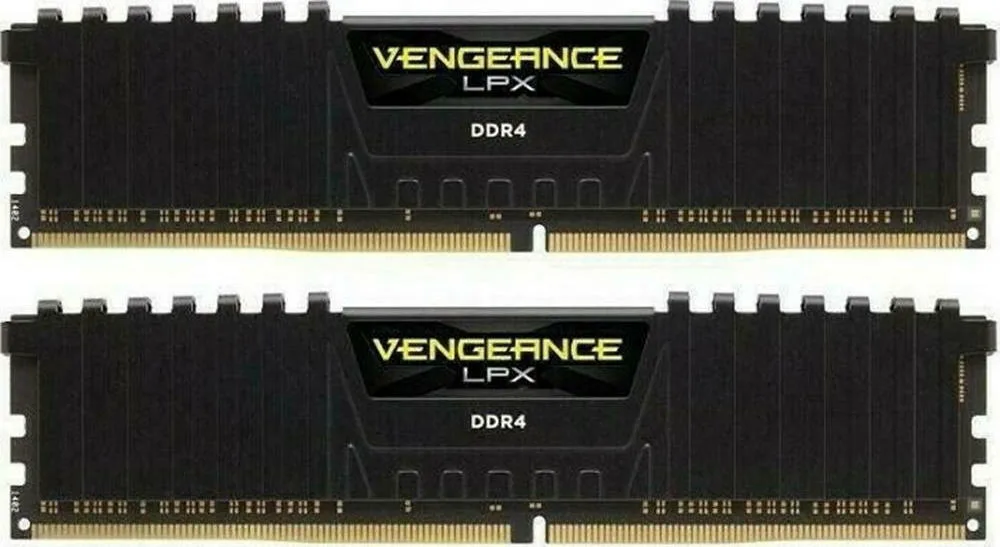 Corsair Vengeance LPX DDR4 32GB RAM με 2x16GB Modules και Ταχύτητα 3000 για Desktop CMK32GX4M2D3000C16 - Image 1