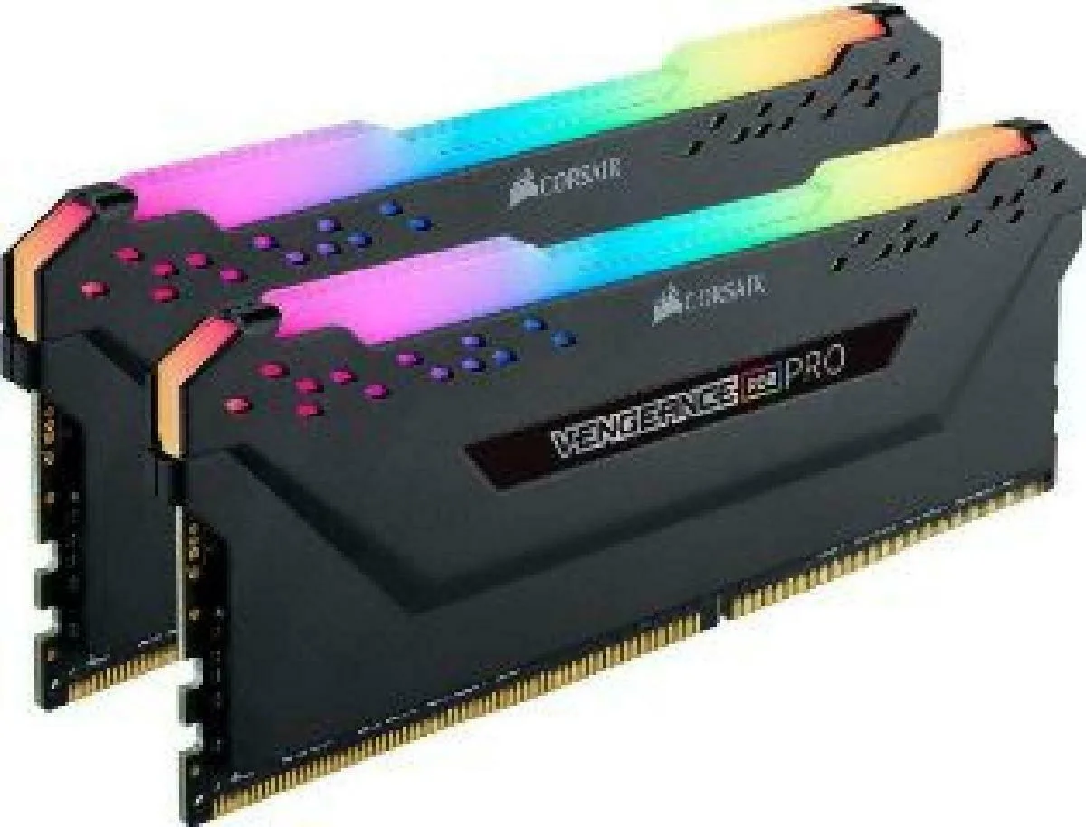 Corsair Vengeance RGB Pro DDR4 32GB RAM με 2x16GB Modules και Ταχύτητα 2666 για Desktop CMW32GX4M2A2666C16 - Image 1