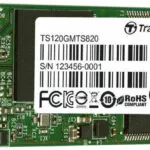 Transcend 820S SSD 120GB τύπου M.2 με σύνδεση SATA III TS120GMTS820S