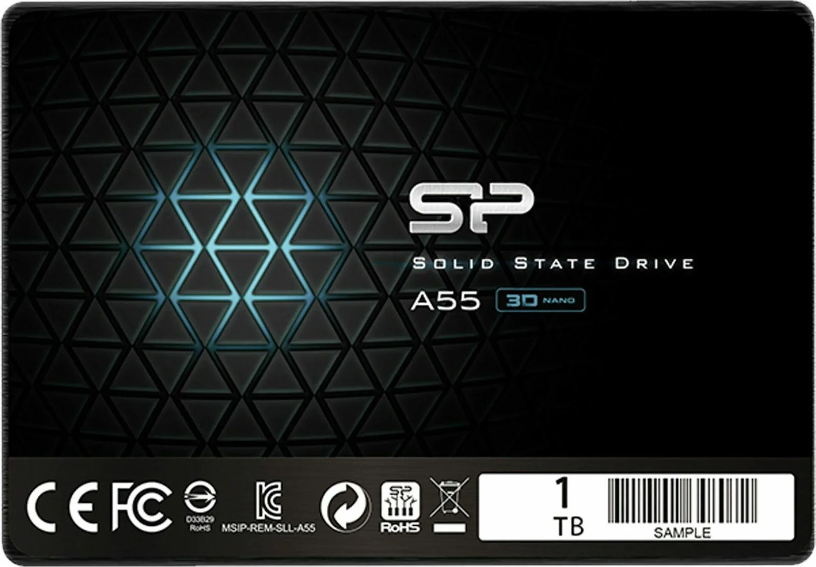 Silicon Power Ace A55 SSD 1TB τύπου 2.5'' με σύνδεση SATA III SP001TBSS3A55S25 - Image 1