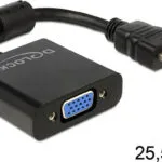 DeLock Μετατροπέας HDMI male σε VGA female 1τμχ 65512