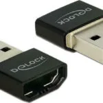 DeLock Μετατροπέας USB-A male σε HDMI female 1τμχ 65680