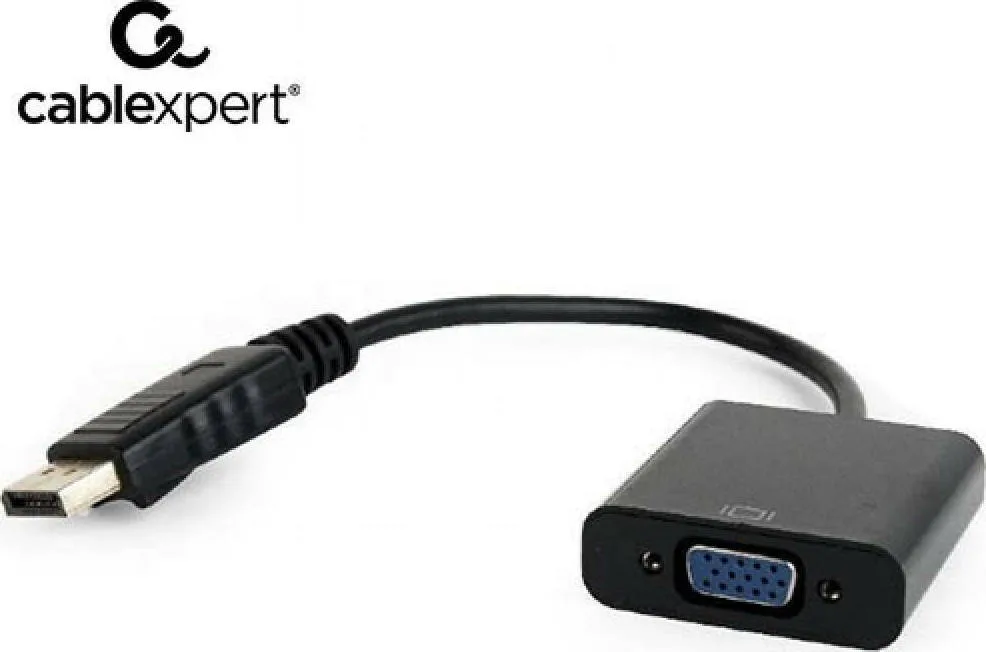 Cablexpert Μετατροπέας DisplayPort male σε VGA female 1τμχ A-DPM-VGAF-02 - Image 1