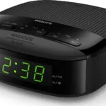 Philips Επιτραπέζιο Ψηφιακό Ρολόι με Ξυπνητήρι & Ραδιόφωνο Μαύρο TAR3205/12