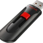 Sandisk Cruzer Glide 32GB USB 2.0 Stick Μαύρο