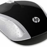 HP 200 Ασύρματο Ποντίκι Ασημί