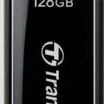 Transcend JetFlash 700 128GB USB 3.0 Stick Μαύρο