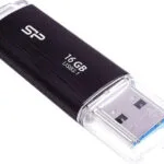 Silicon Power Blaze B02 16GB USB 3.1 Stick Μαύρο