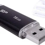 Silicon Power Ultima U02 16GB USB 2.0 Stick Μαύρο