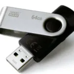GoodRAM UTS2 64GB USB 2.0 Stick Silver/Black