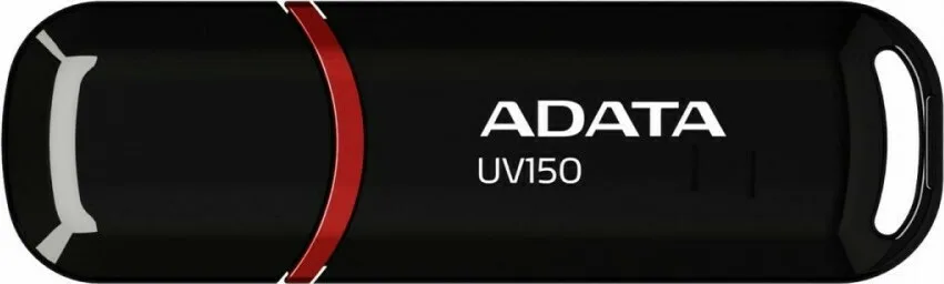 20211104103555_adata_dashdrive_uv150_32gb_usb_3_0_black Adata DashDrive UV150 32GB USB 3.0 Stick Μαύρο - Image 1