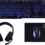 Rebeltec Sherman Σετ Gaming Μηχανικό Πληκτρολόγιο με Φωτιζόμενα πλήκτρα & Ποντίκι (Αγγλικό US)