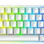 Razer Huntsman Mini Gaming Μηχανικό Πληκτρολόγιο 60% με Razer Linear διακόπτες και RGB φωτισμό (Αγγλικό US) Λευκό