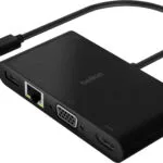 Belkin USB-C Docking Station με HDMI 4K PD Ethernet Μαύρο (AVC004BTBK)