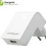 Energenie Φορτιστής Χωρίς Καλώδιο με Θύρα USB-A Λευκός (EG-UC2A-02)