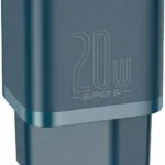 Baseus Φορτιστής Χωρίς Καλώδιο με Θύρα USB-C 20W Power Delivery Μπλε (Super Si)