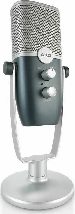 AKG Ara Πυκνωτικό Μικρόφωνο Επιτραπέζιο για Φωνητικά σε Ασημί Χρώμα - Image 1